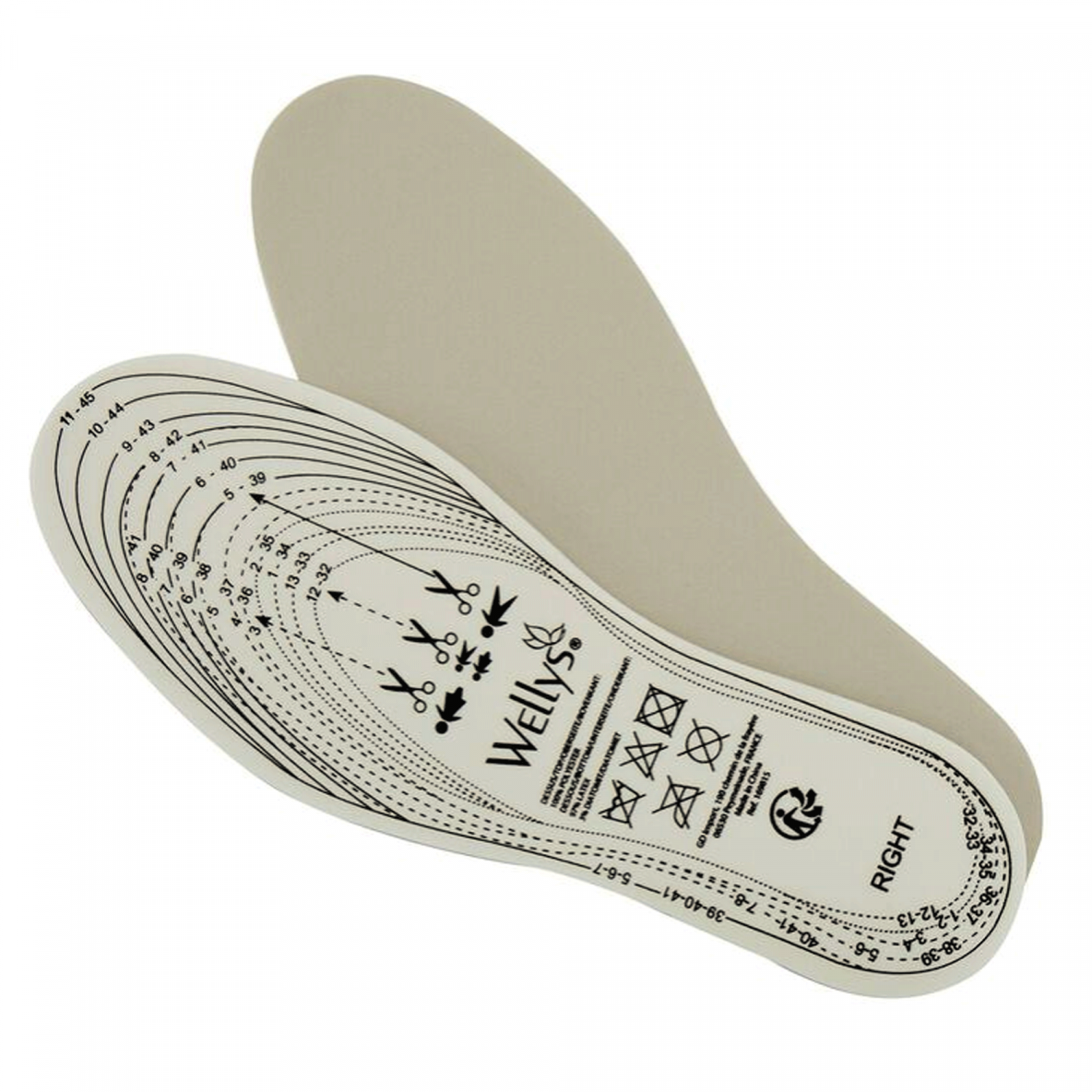 Wellys GD-169815: Insoles "Diatomite" (32-45)